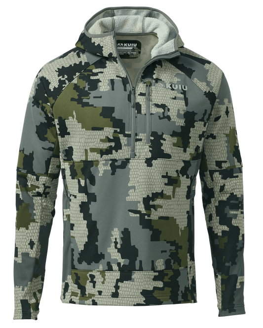 StrongFleece 235 Zip-T Hoodie | Verde