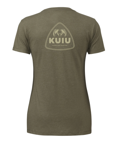 KUIU Women’s Topo Shield T-Shirt | Military Green