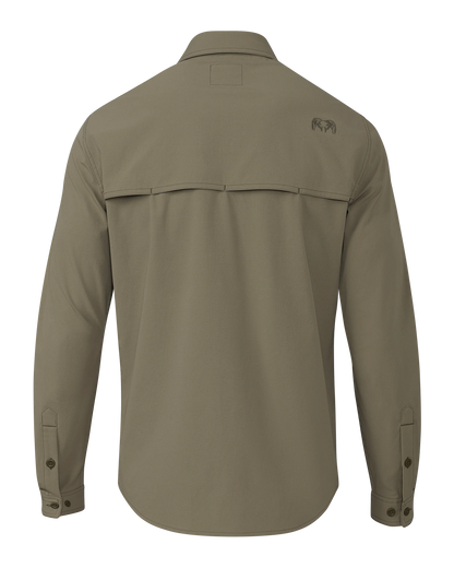 Gauge LS Work Shirt | Khaki