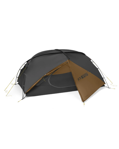 Mountain Star 2 Person Tent | Gunmetal-Camel