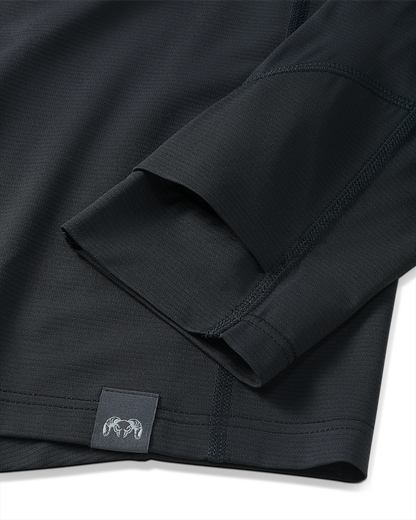 Vital S1 Long Sleeve Crew | Black