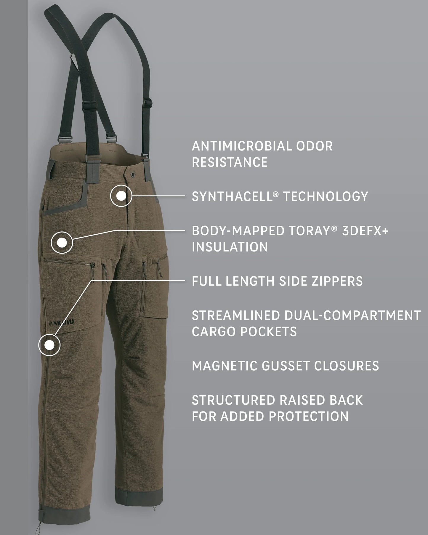KUIU Proximity Insulated Pant | Ash