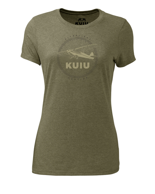 Women's Super Cub Logo T-Shirt | Military Green