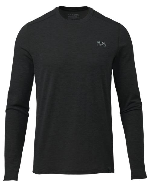 ULTRA Merino 120 LT LS Crew-T | Black