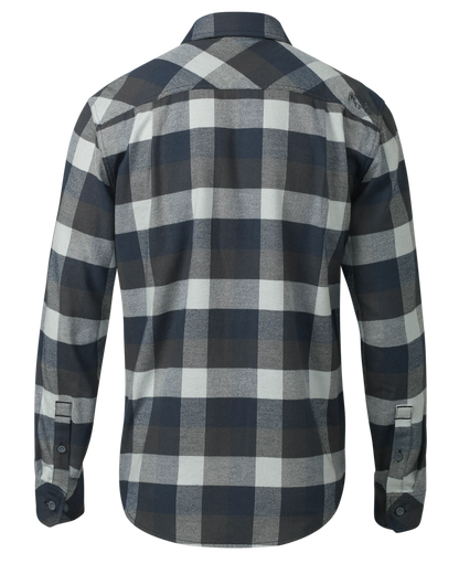 Field Flannel Shirt | Steel Blue Trio