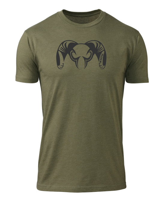 KUIU Engraved Ram T-Shirt | Military Green