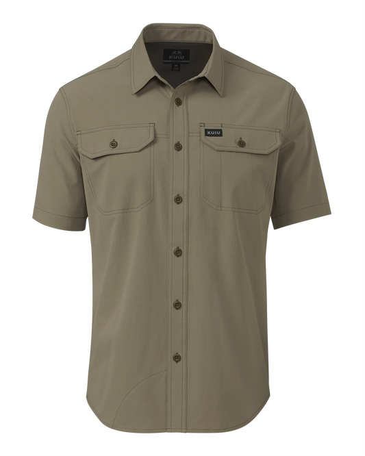 Gauge SS Work Shirt | Khaki
