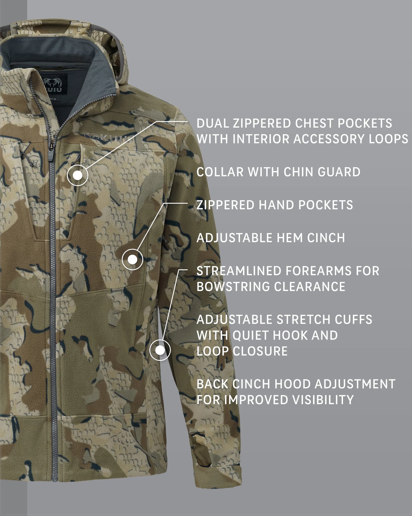 KUIU Proximity LT Hooded Jacket | Valo