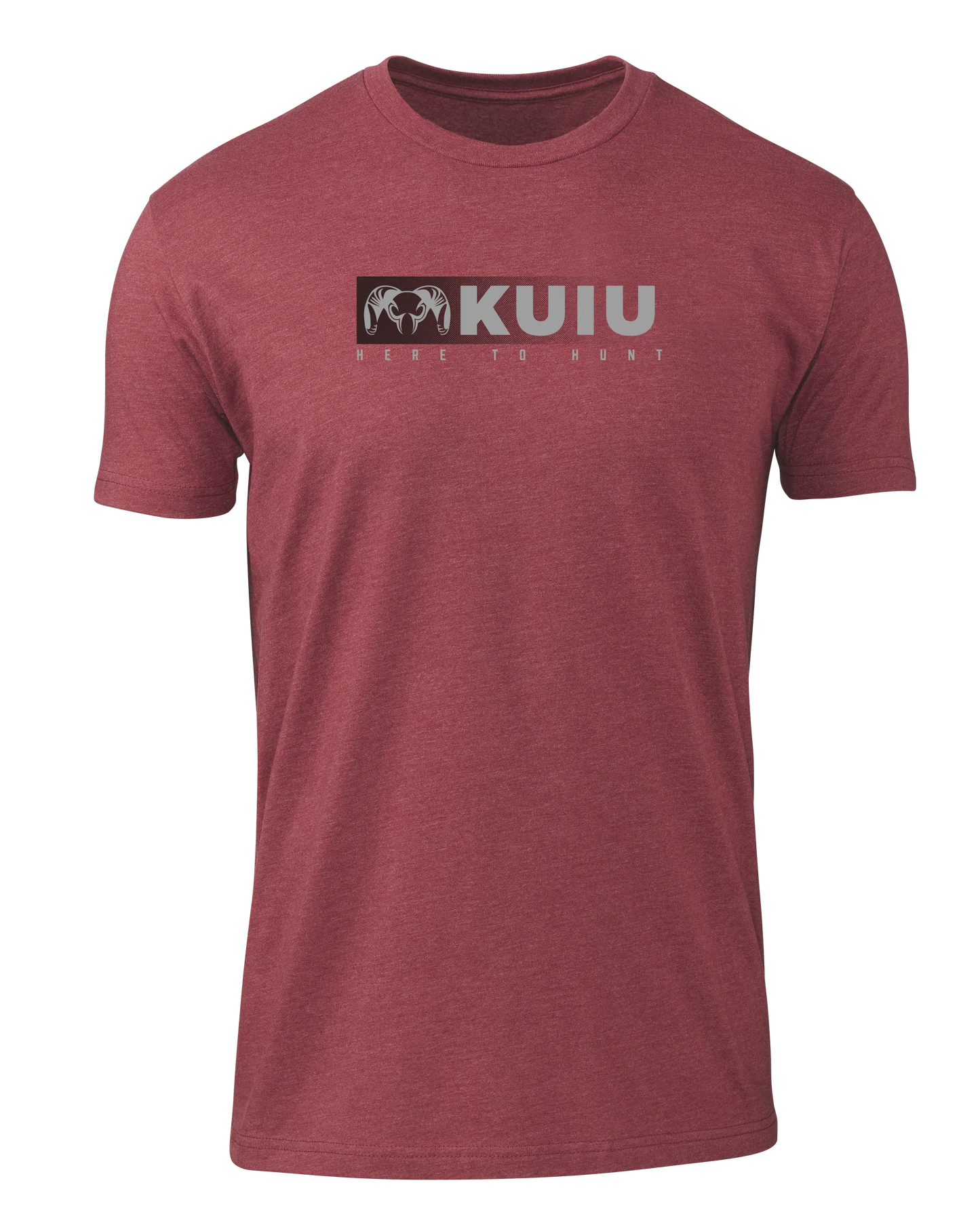 KUIU Here to Hunt Fade T-Shirt | Cardinal