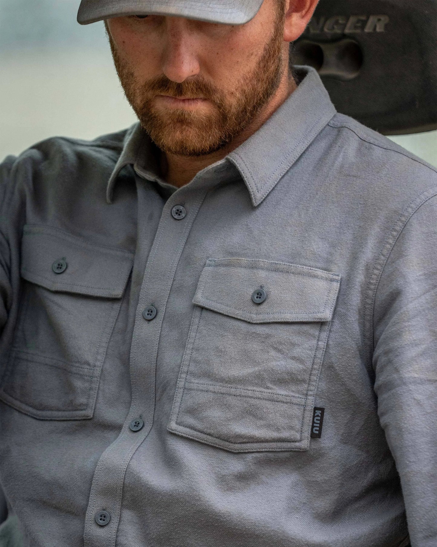 Outlet Field Flannel Shirt | Ash