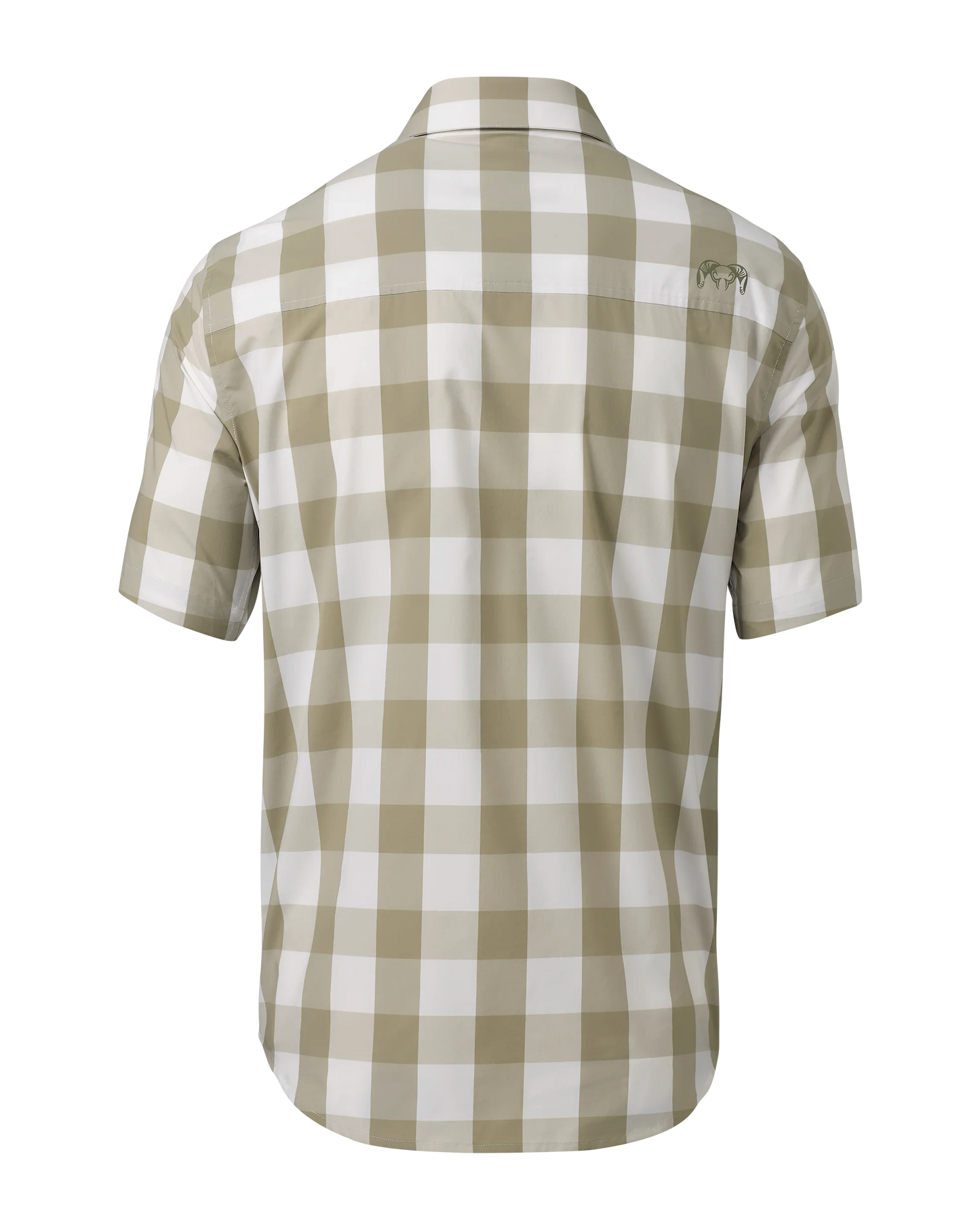 Borrego SS Shirt | Sand Plaid
