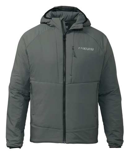 Kenai Hooded Jacket | Gunmetal
