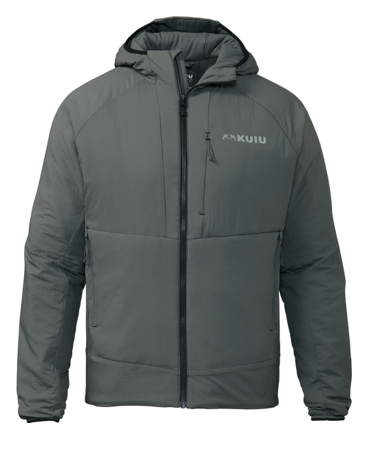 Kenai Hooded Jacket | Gunmetal