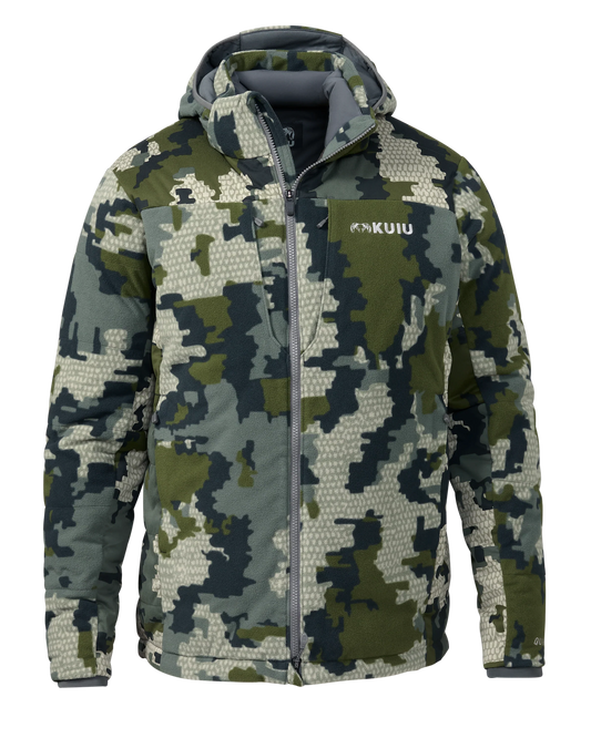 Super Down Haven Hooded Jacket | Verde