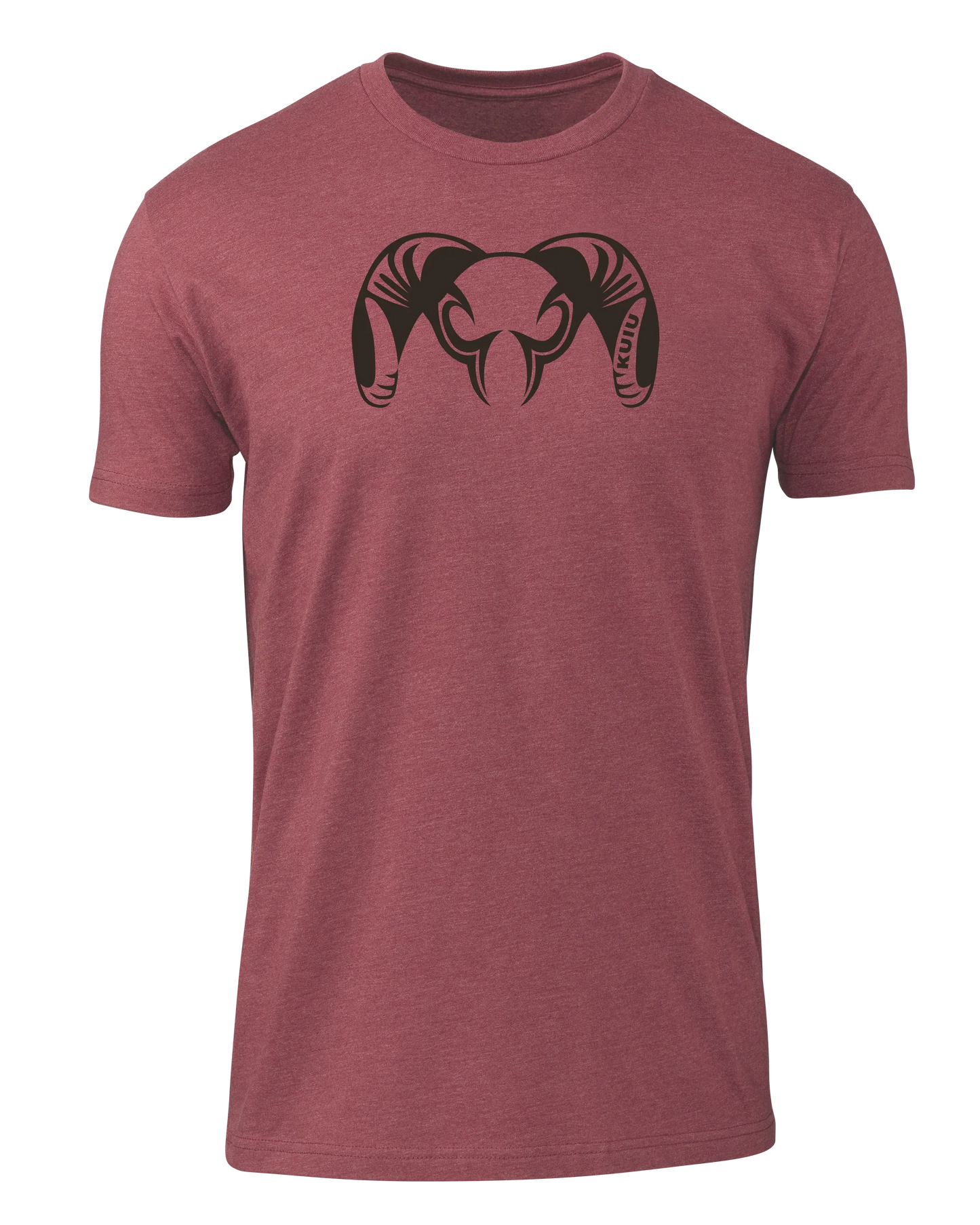 KUIU Engraved Ram T-Shirt | Cardinal