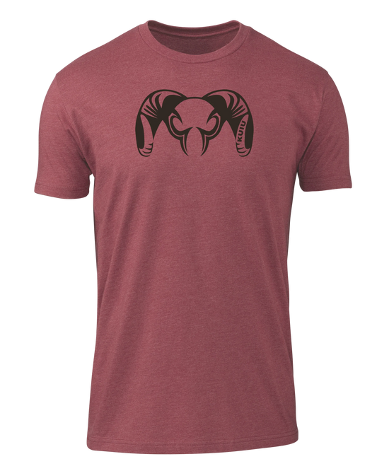 KUIU Engraved Ram T-Shirt | Cardinal