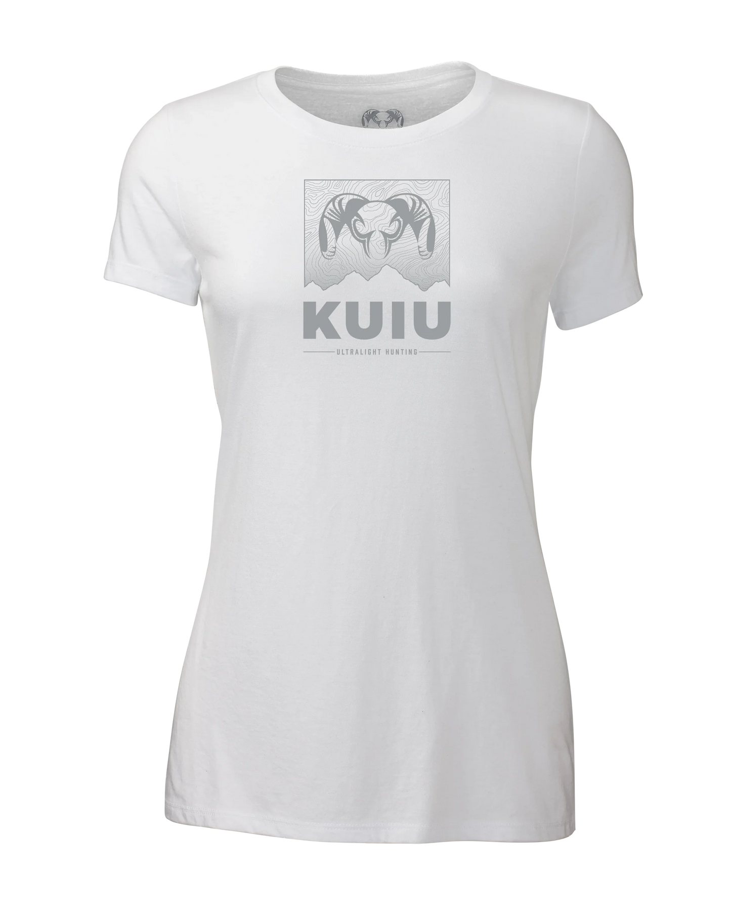 Women's Topo Mountain T-Shirt | White