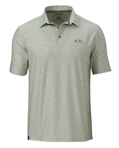 KUIU Performance Polo | Heather Buckbrush