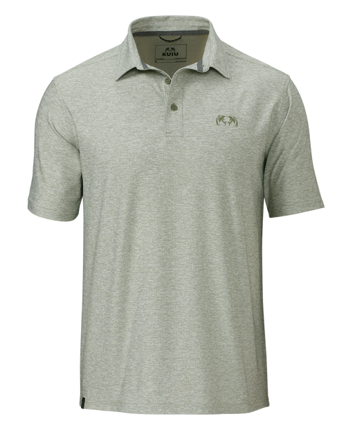KUIU Performance Polo | Heather Buckbrush