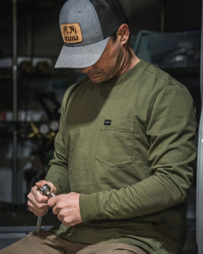 Workgrade LS Pocket Crew | Castle Rock
