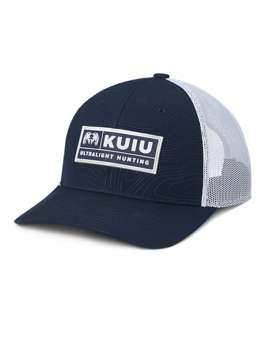 KUIU Topo Patch Hat | Navy/White