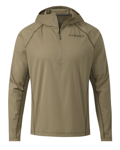 Tiburon Hybrid Hoodie | Khaki