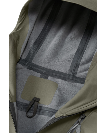 Axis Hybrid Hooded Jacket | Ash