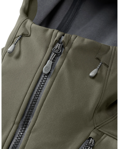 Axis Hybrid Hooded Jacket | Ash