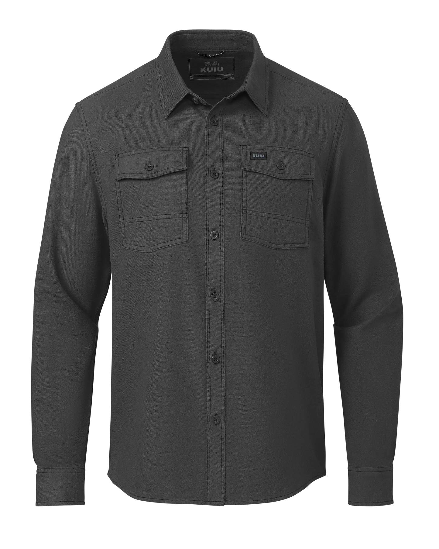 Field Flannel Shirt | Asphalt