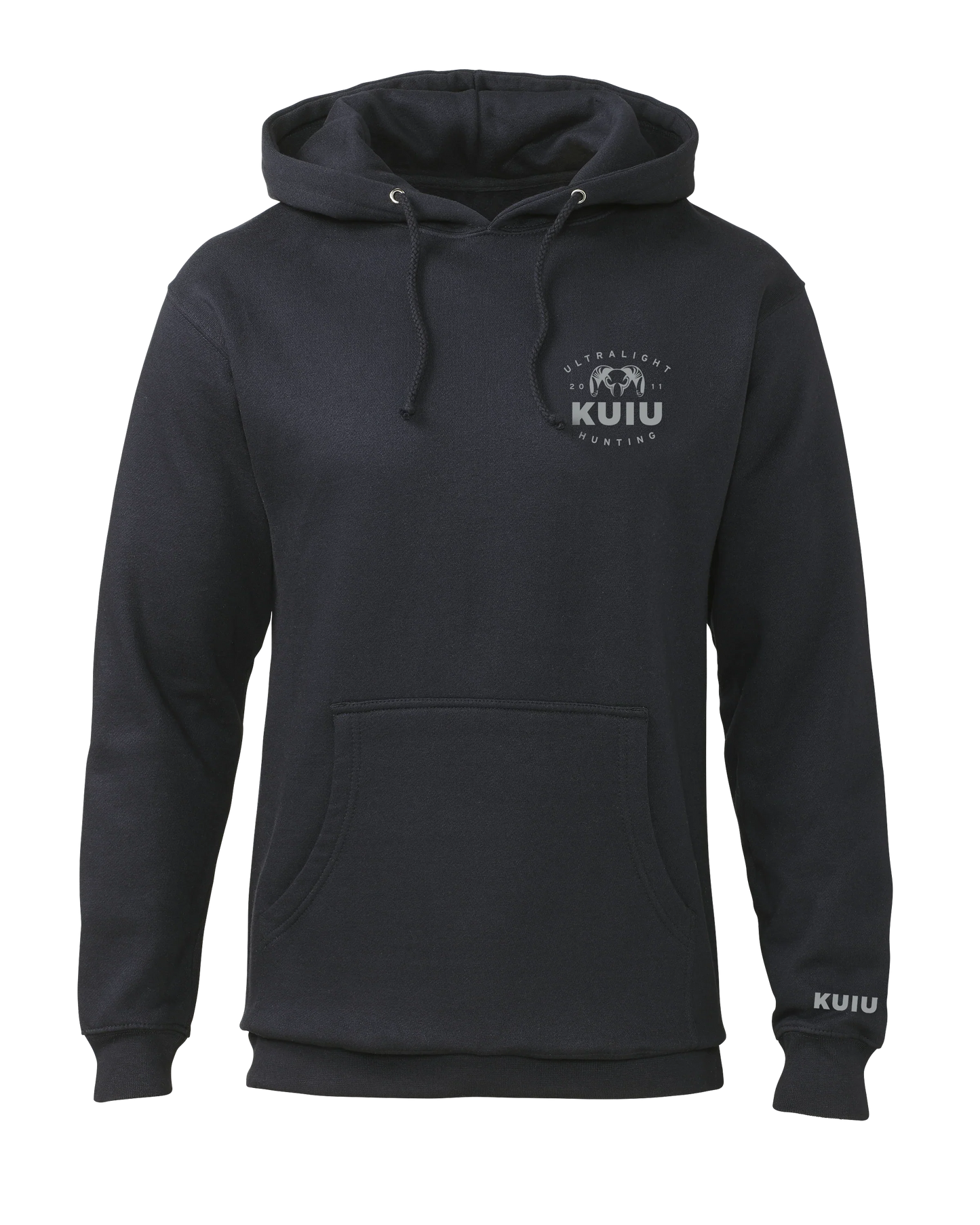 KUIU Ultralight Chest Logo Hoodie | Navy