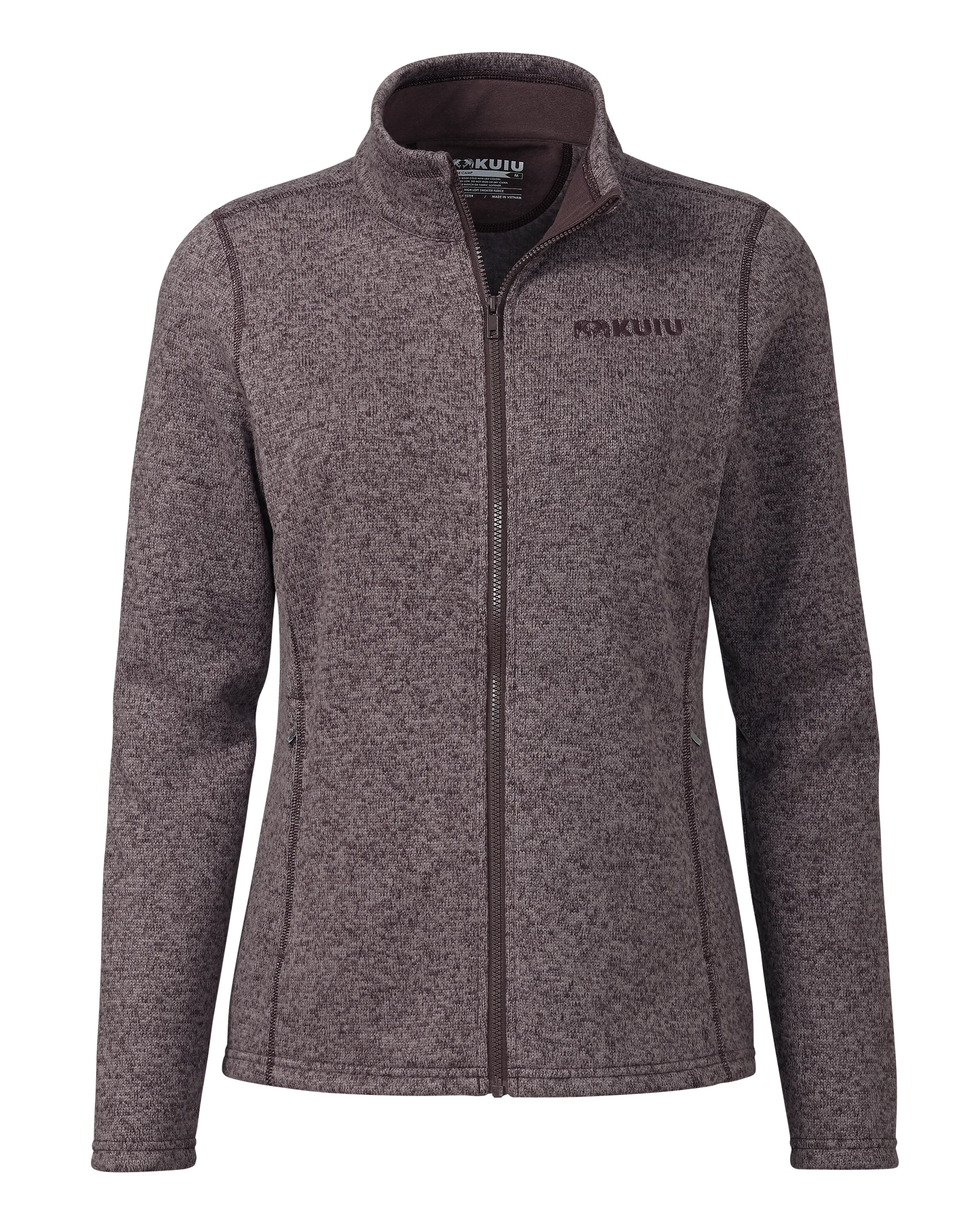 Women's Base Camp Full Zip Sweater | Dusk Heather
