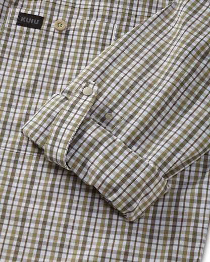 Borrego LS Shirt | Mini Cross Check Valo Plaid
