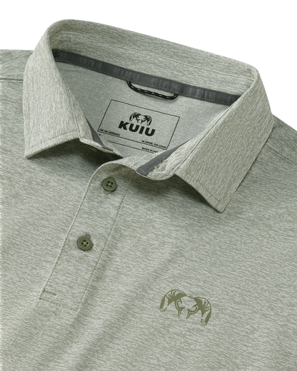 KUIU Performance Polo | Heather Buckbrush