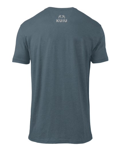 KUIU Gritstone Logo T-Shirt | Indigo