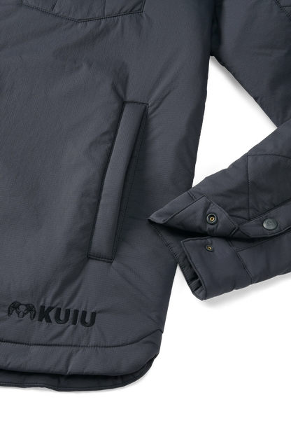 Base Camp Insulated Snap Shirt | Gunmetal