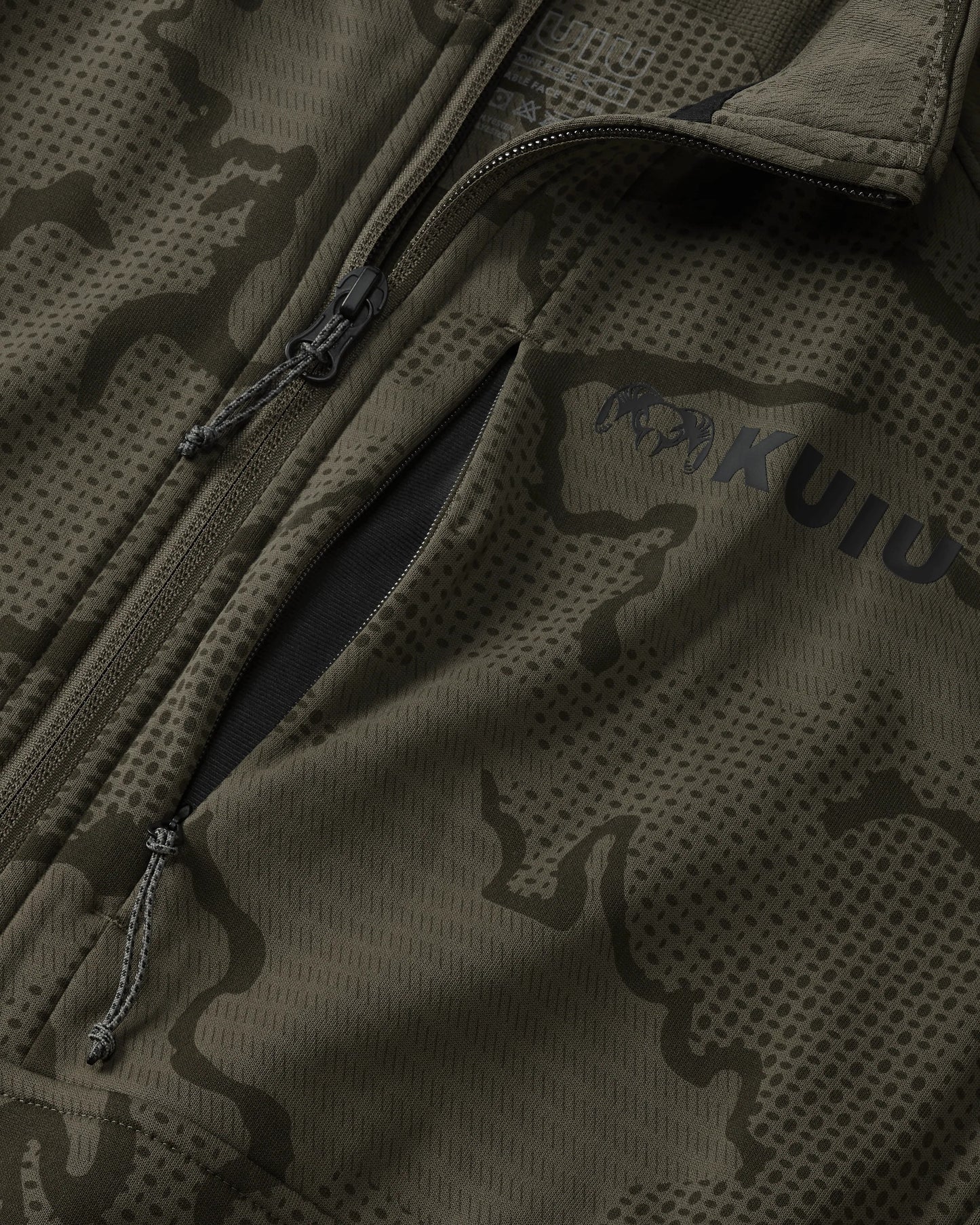 Ridgepoint Fleece Zip-T | Ash Tonal