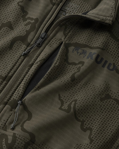 Ridgepoint Fleece Zip-T | Ash Tonal