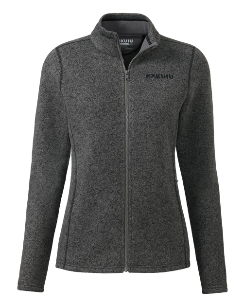 Women's Base Camp Full Zip Sweater | Charcoal Heather