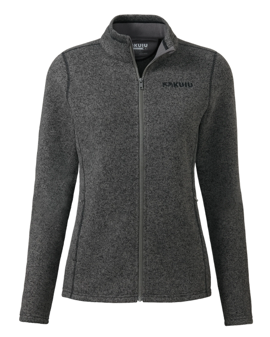 Women's Base Camp Full Zip Sweater | Charcoal Heather