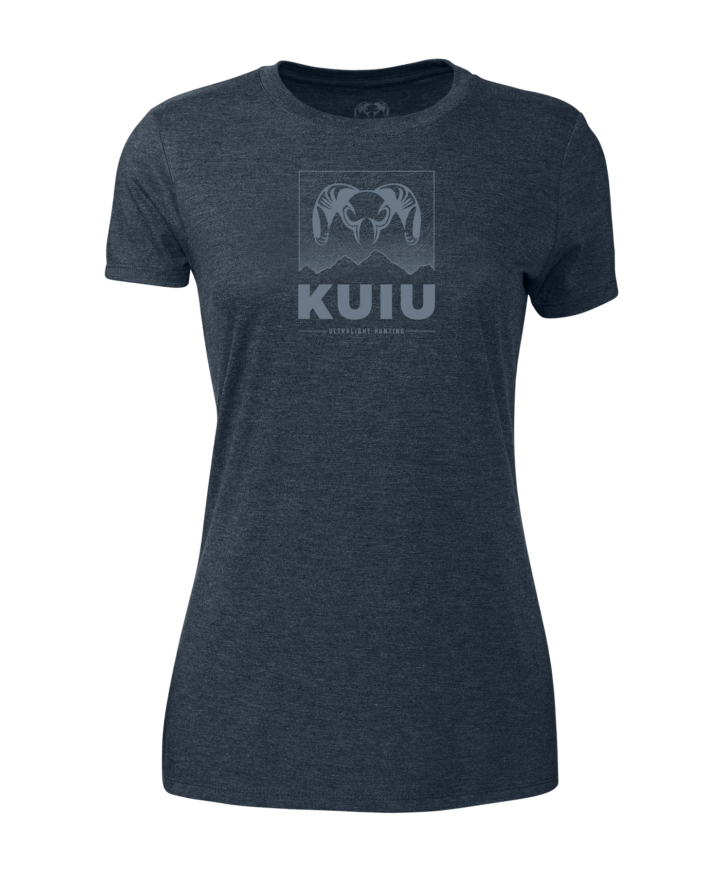 Women's Topo Mountain T-Shirt | Midnight Navy