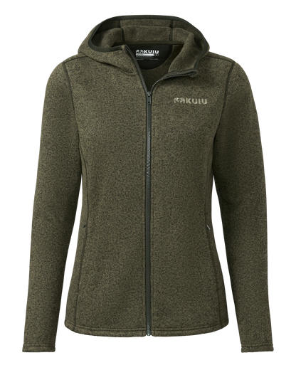 Women's Base Camp Hooded Sweater | Olive Heather