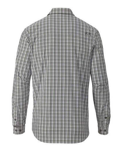 Borrego LS Shirt | Mini Cross Check Verde Plaid