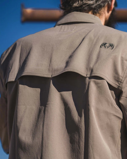 Gauge LS Work Shirt | Asphalt