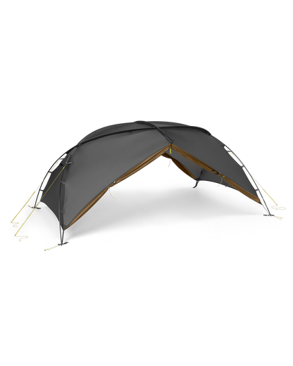 Mountain Star 2 Person Tent Set | Gunmetal-Camel