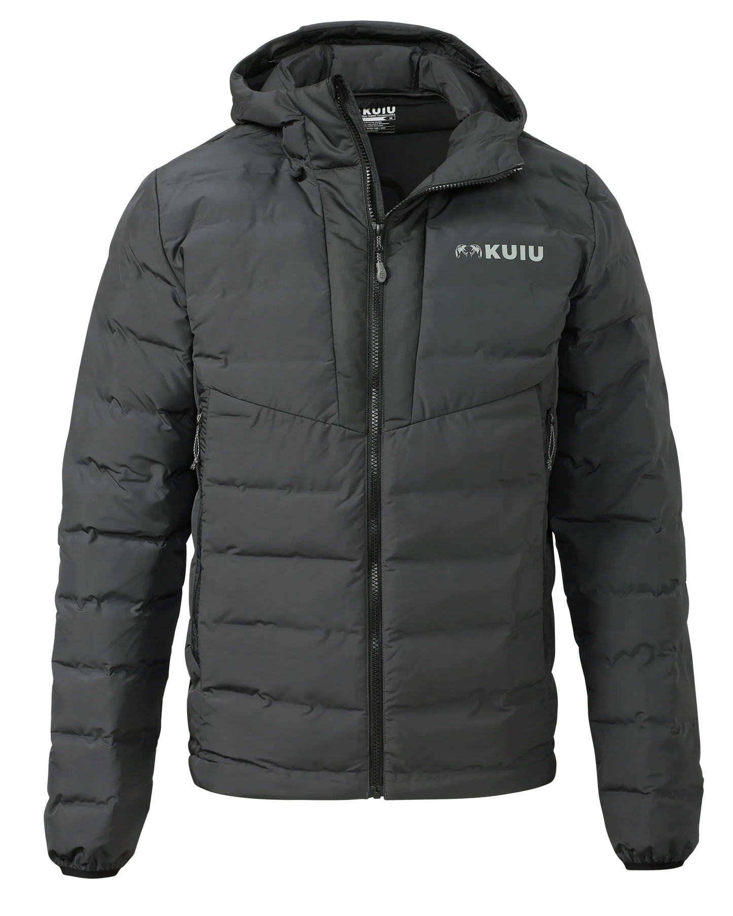 Elements Hooded Jacket | Gunmetal