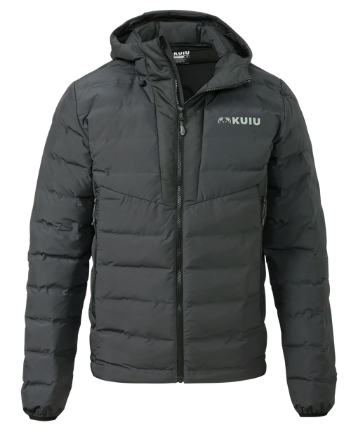 Elements Hooded Jacket | Gunmetal