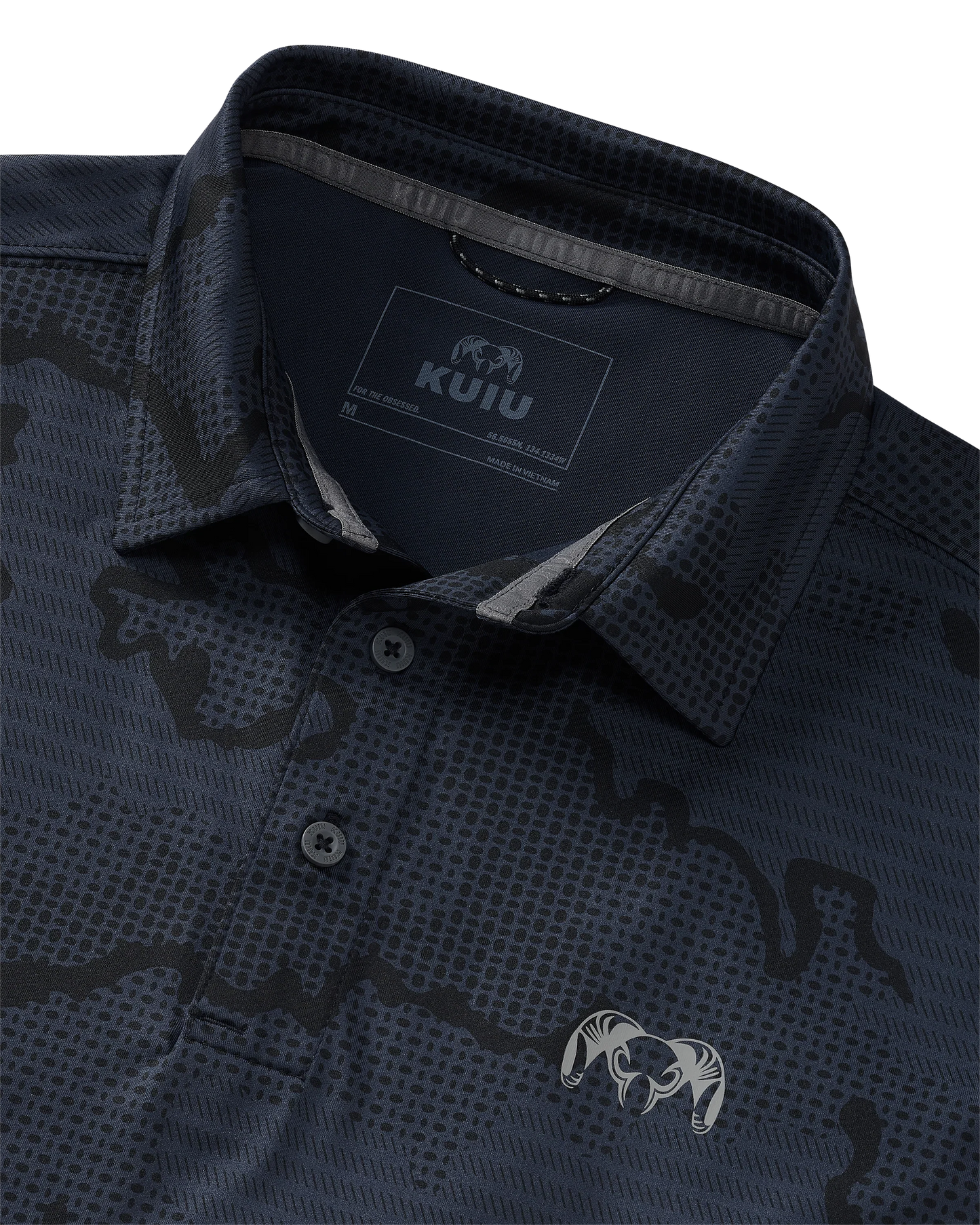 KUIU Performance Polo | Steel Blue Tonal