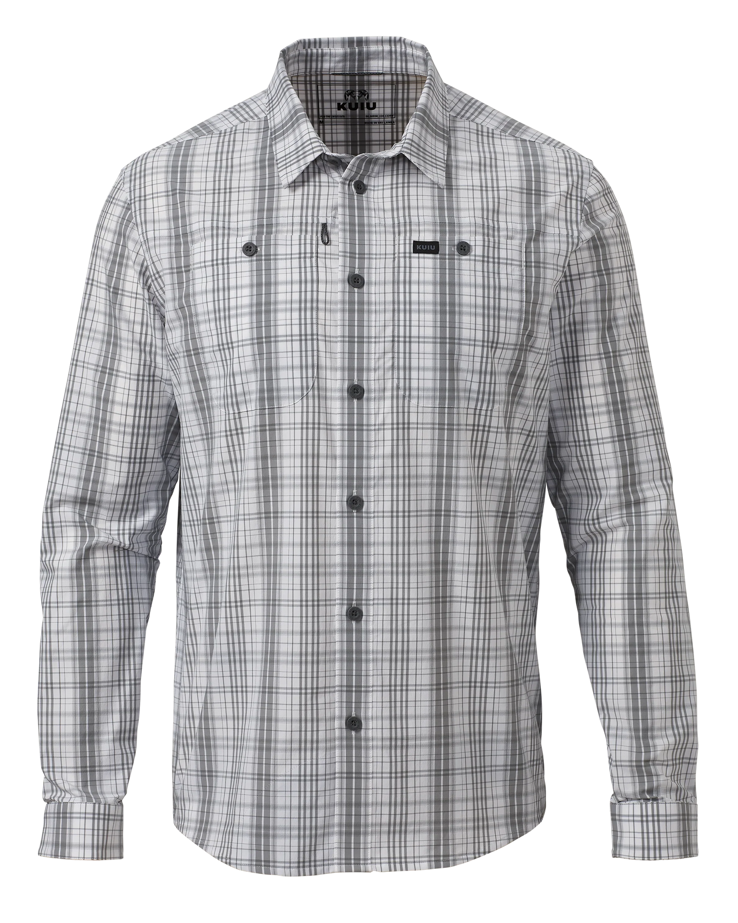Borrego LS Shirt | Granite Plaid