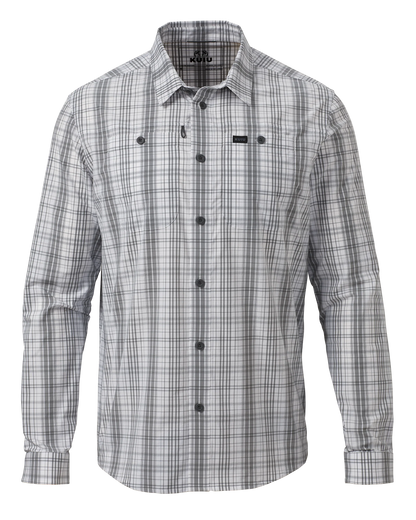 Borrego LS Shirt | Granite Plaid
