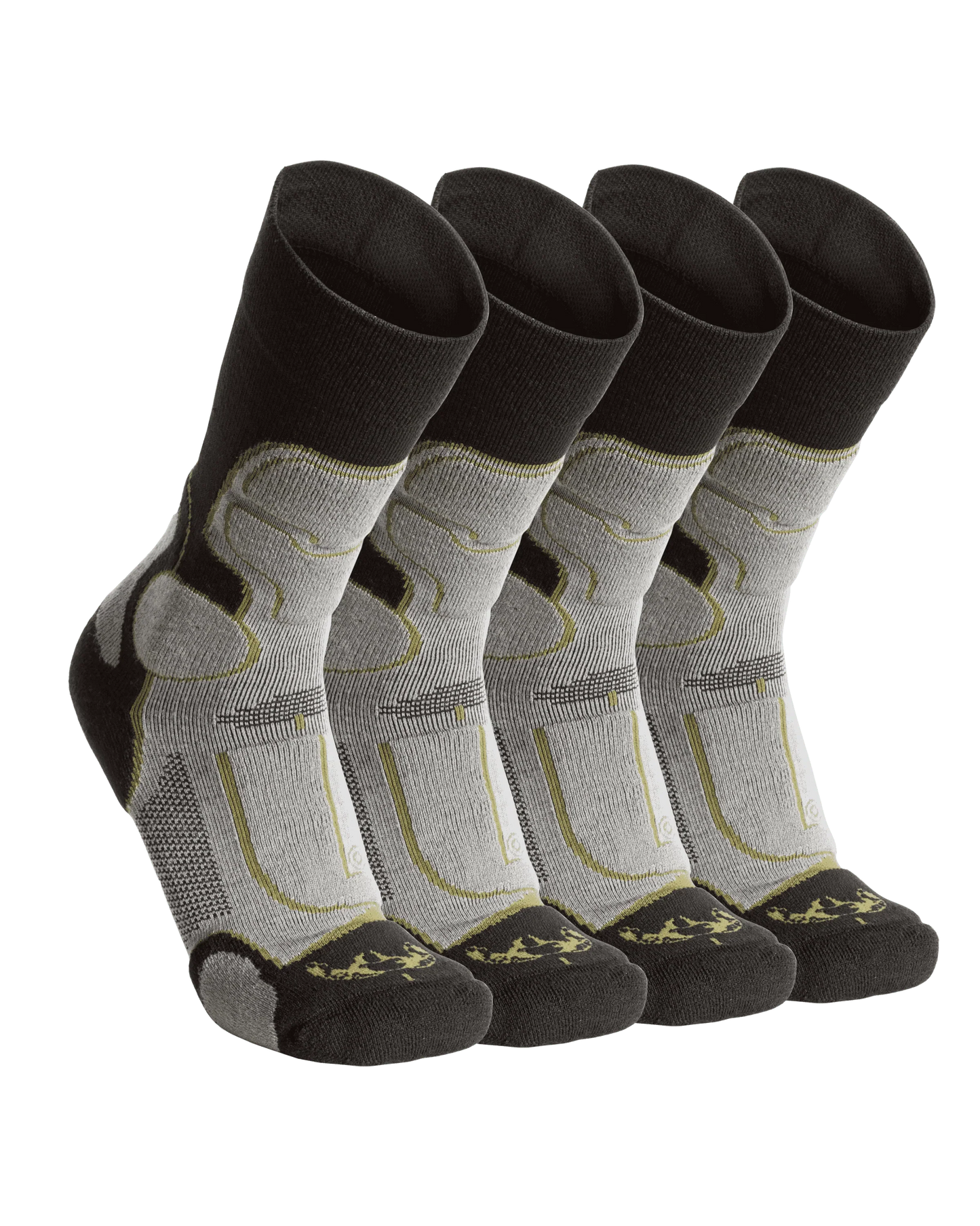 ULTRA Merino Crew Sock 4-Pair Pack | Grey Green